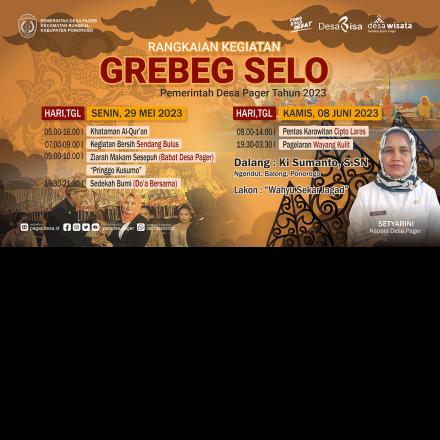 GREBEG SELO (BERSIH DESA) DESA PAGER TAHUN 2023